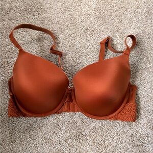 Auden Terracotta Lace Bra